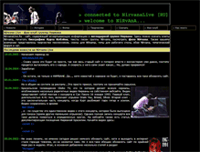Tablet Screenshot of nirvanalive.ru
